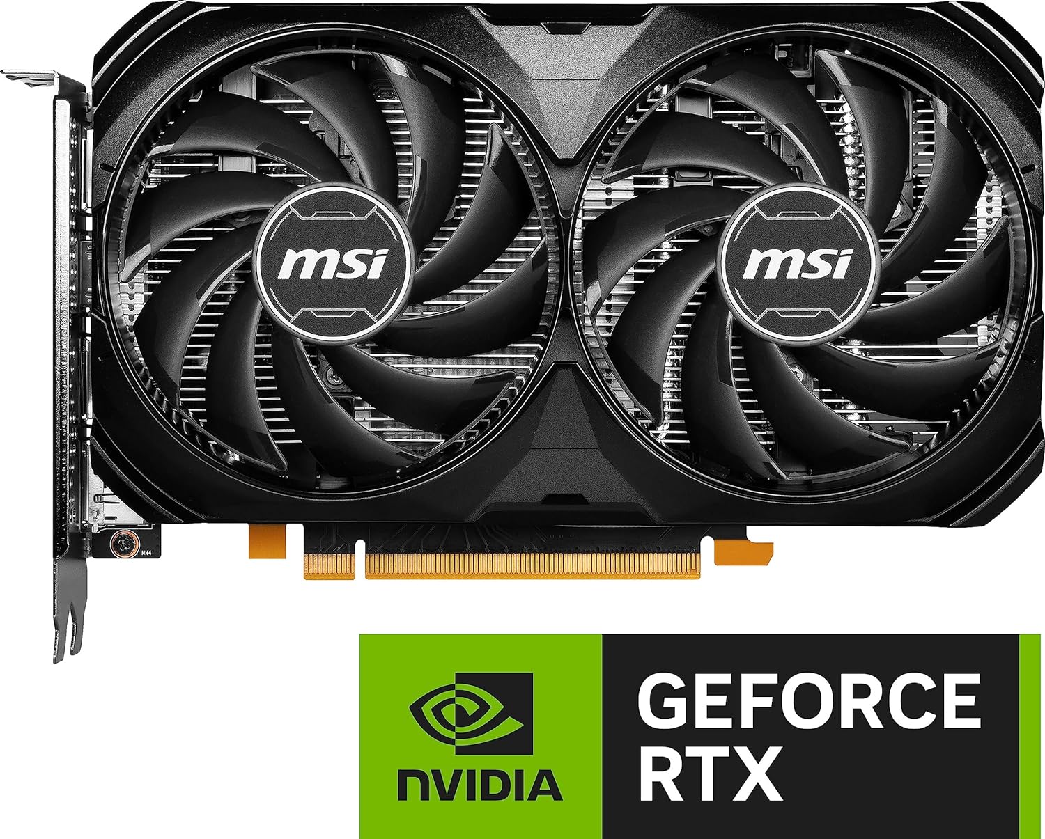 MSI Graphic Card RTX 4060 Ventus 2X Black OC 8GB GDRR6 MSI Graphic Card RTX 4060 Ventus 2X Black OC 8GB GDRR6